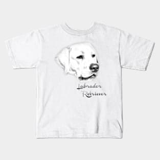 Labrador Retriever (silver sketch)! Especially for Labrador Retriever owners! Kids T-Shirt